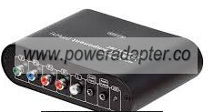 MONOPRICE MLKV2300 VGA TO COMPONENT USED (YPBPR) CONVERTER L2010 MONOPRICE MLKV2300 VGA TO COMPONENT USED (YPBPR) CONVERTER L2010